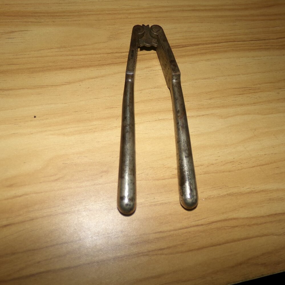 antique nutcracker made in Germany metal.